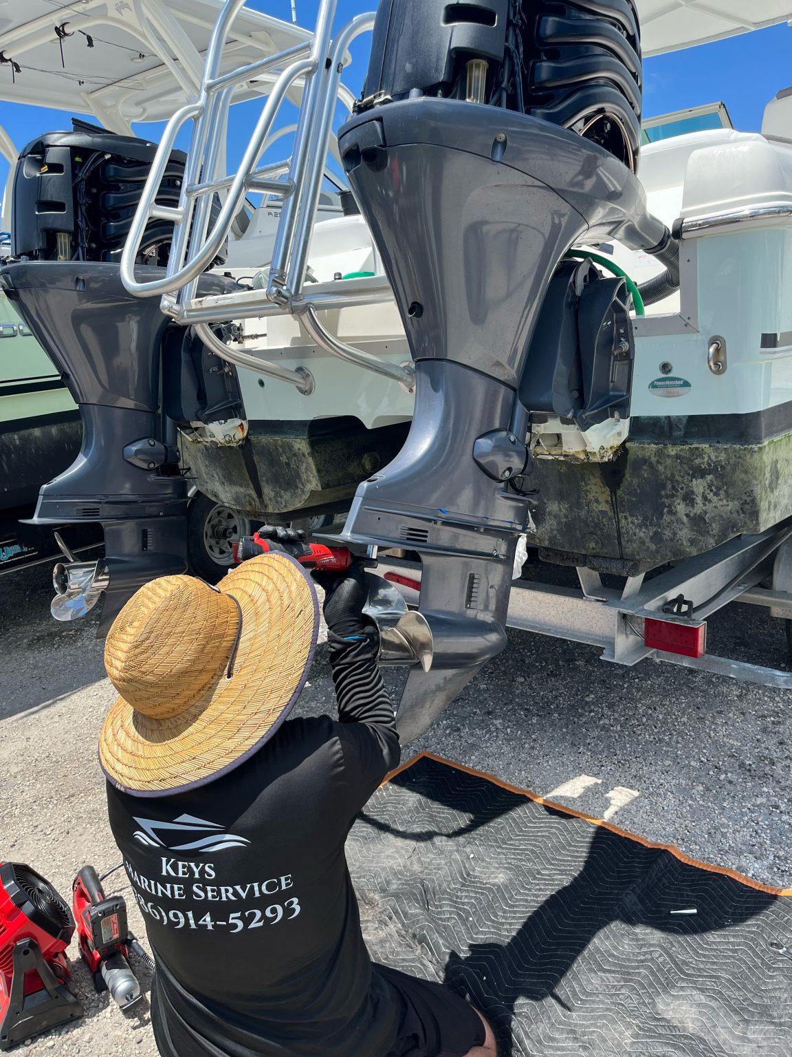 Keys Marine Service Company Mobile Boat Repair / Maintenance